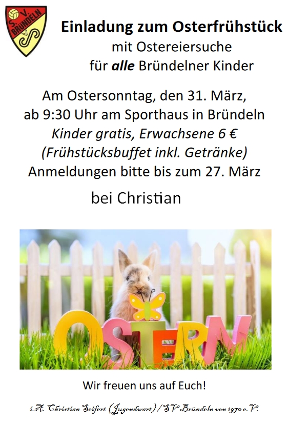 Osterfrühstück 2024